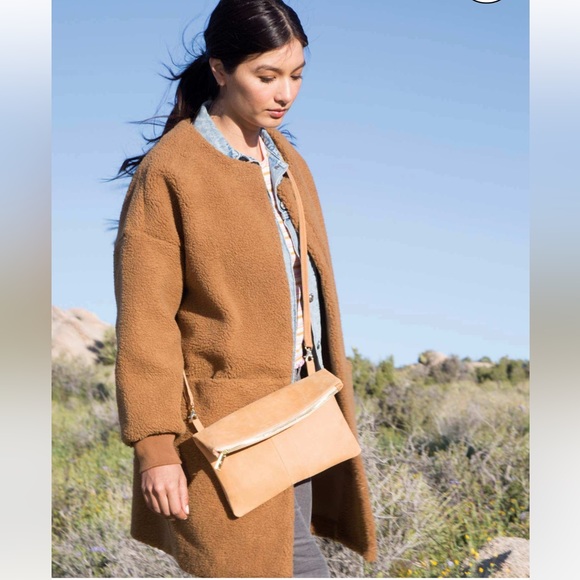 Noonday Collection Clutch or Crossbody Leather Purse - Picture 2 of 8